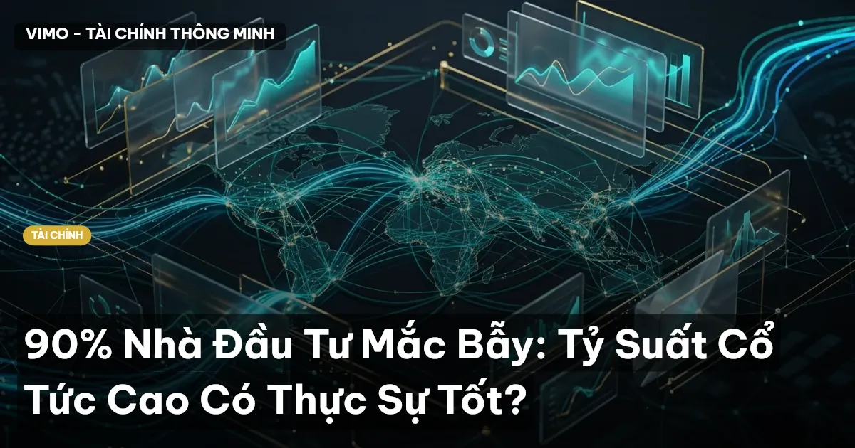 90% Nhà Đầu Tư Mắc Bẫy: Tỷ Suất Cổ Tức Cao Có Thực Sự Tốt?