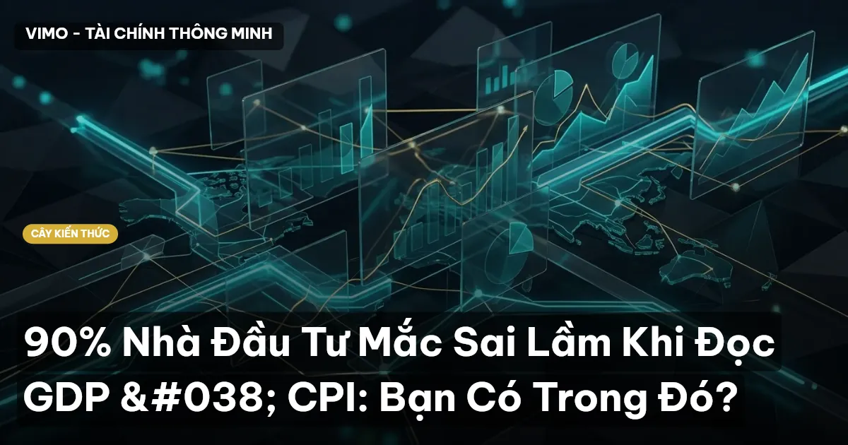 90% Nhà Đầu Tư Mắc Sai Lầm Khi Đọc GDP & CPI: Bạn Có Trong Đó?