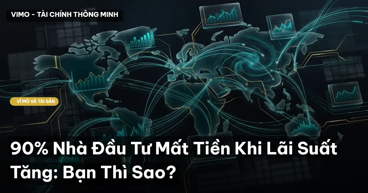 90% Nhà Đầu Tư Mất Tiền Khi Lãi Suất Tăng: Bạn Thì Sao?