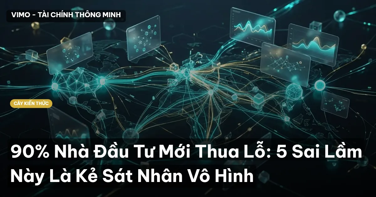 90% Nhà Đầu Tư Mới Thua Lỗ: 5 Sai Lầm Này Là Kẻ Sát Nhân Vô Hình
