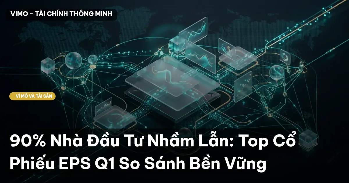 90% Nhà Đầu Tư Nhầm Lẫn: Top Cổ Phiếu EPS Q1 So Sánh Bền Vững