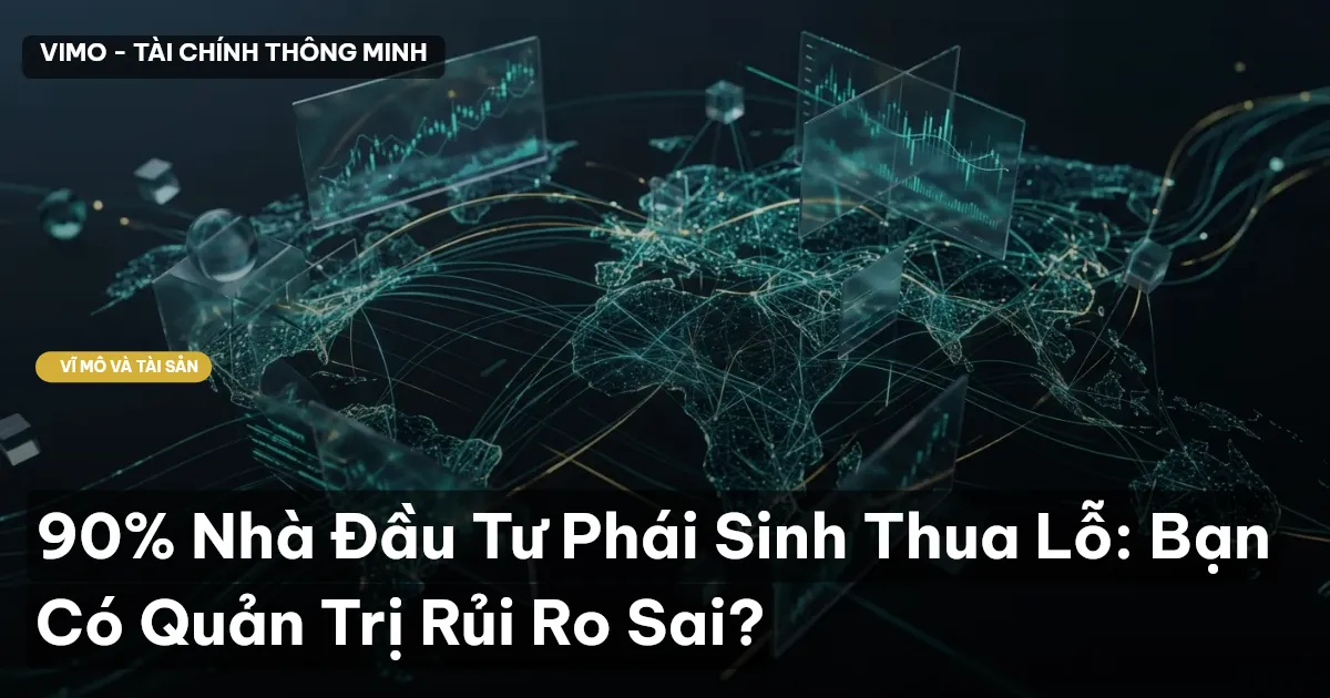 90% Nhà Đầu Tư Phái Sinh Thua Lỗ: Bạn Có Quản Trị Rủi Ro Sai?