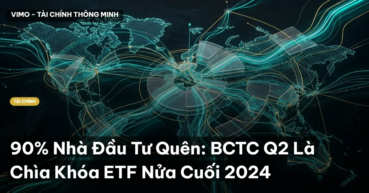 90% Nhà Đầu Tư Quên: BCTC Q2 Là Chìa Khóa ETF Nửa Cuối 2024