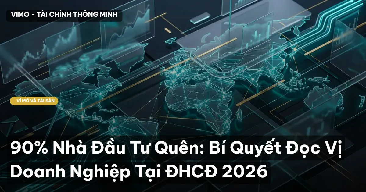 90% Nhà Đầu Tư Quên: Bí Quyết Đọc Vị Doanh Nghiệp Tại ĐHCĐ 2026