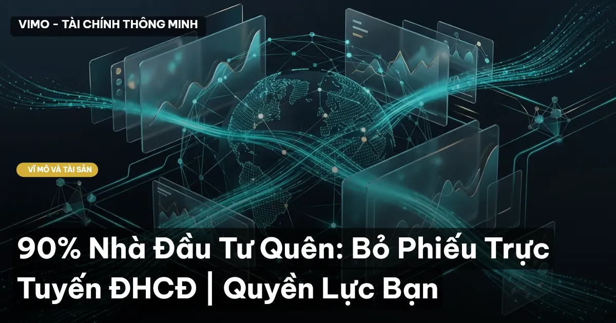 90% Nhà Đầu Tư Quên: Bỏ Phiếu Trực Tuyến ĐHCĐ | Quyền Lực Bạn