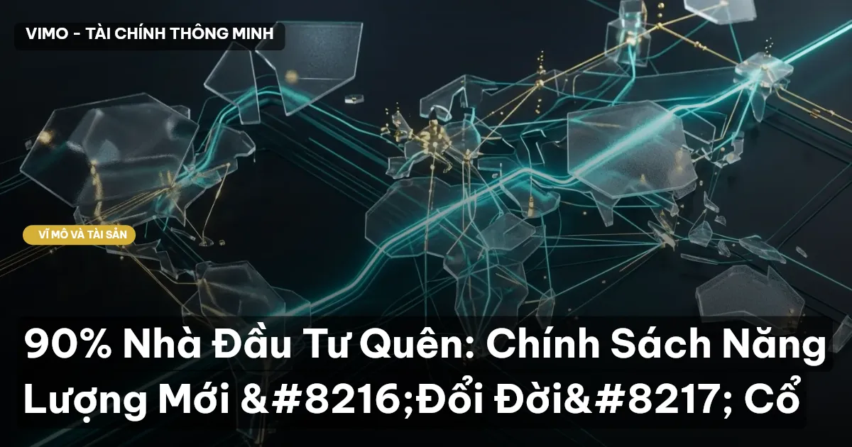 90% Nhà Đầu Tư Quên: Chính Sách Năng Lượng Mới 'Đổi Đời' Cổ