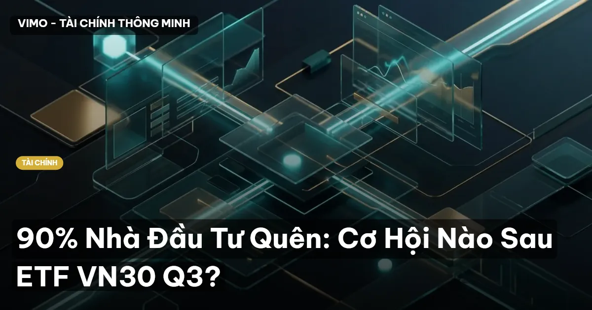 90% Nhà Đầu Tư Quên: Cơ Hội Nào Sau ETF VN30 Q3?