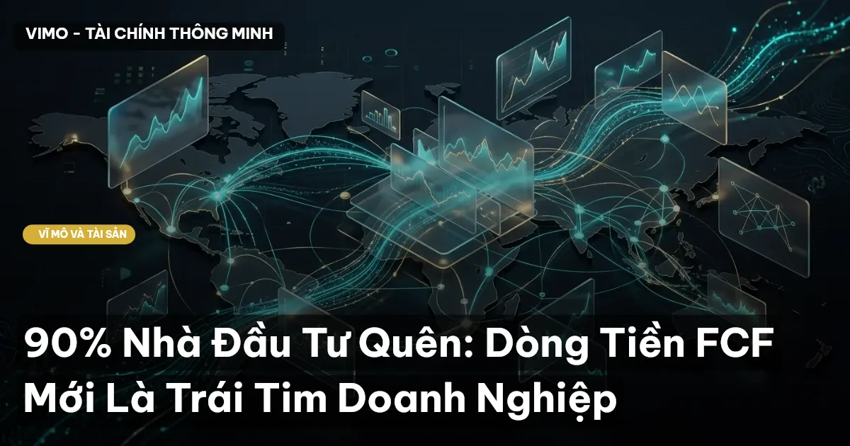 90% Nhà Đầu Tư Quên: Dòng Tiền FCF Mới Là Trái Tim Doanh Nghiệp