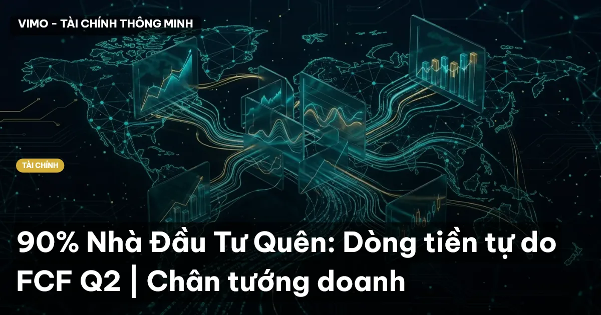 90% Nhà Đầu Tư Quên: Dòng tiền tự do FCF Q2 | Chân tướng doanh