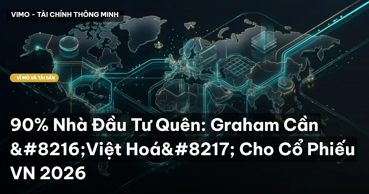 90% Nhà Đầu Tư Quên: Graham Cần ‘Việt Hoá’ Cho Cổ Phiếu VN 2026