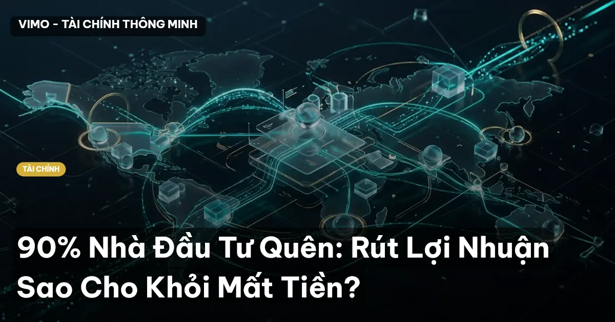 90% Nhà Đầu Tư Quên: Rút Lợi Nhuận Sao Cho Khỏi Mất Tiền?