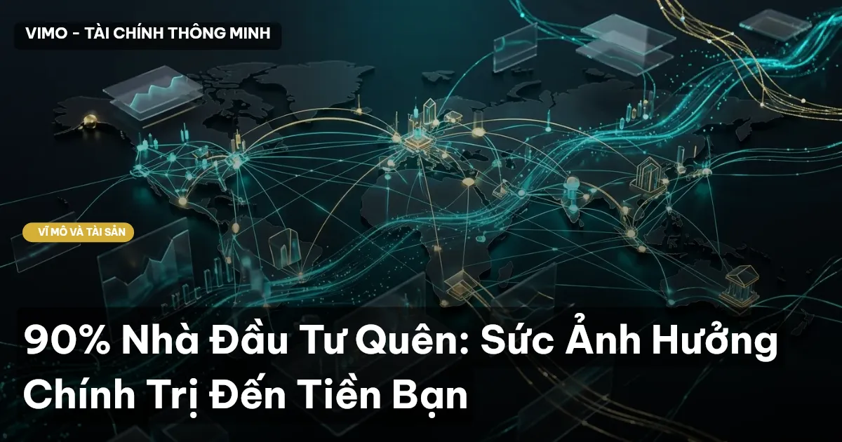 90% Nhà Đầu Tư Quên: Sức Ảnh Hưởng Chính Trị Đến Tiền Bạn