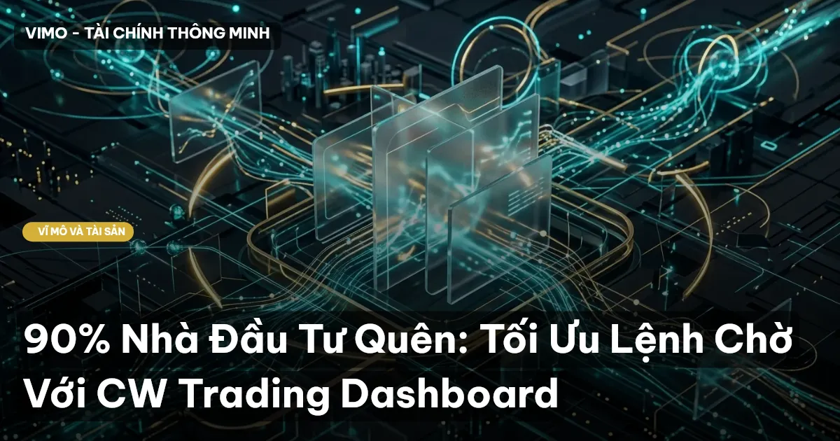 90% Nhà Đầu Tư Quên: Tối Ưu Lệnh Chờ Với CW Trading Dashboard