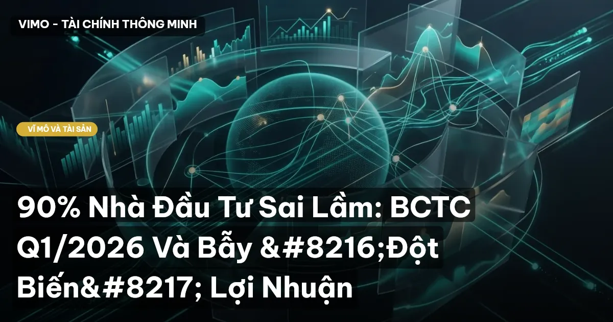 90% Nhà Đầu Tư Sai Lầm: BCTC Q1/2026 Và Bẫy ‘Đột Biến’ Lợi Nhuận