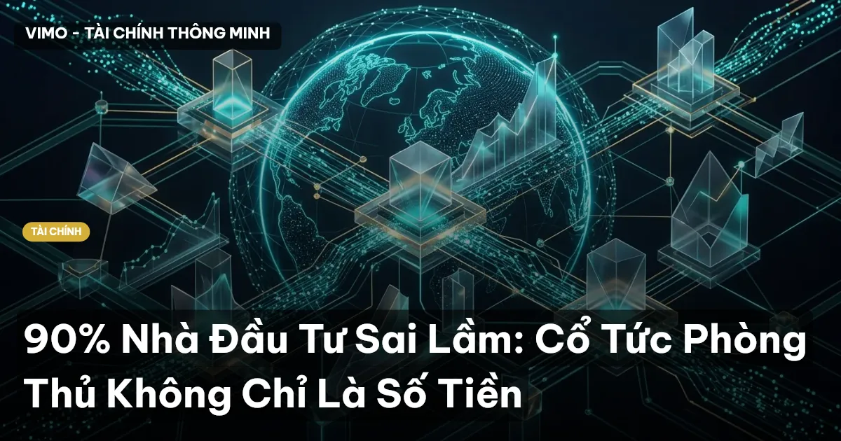 90% Nhà Đầu Tư Sai Lầm: Cổ Tức Phòng Thủ Không Chỉ Là Số Tiền