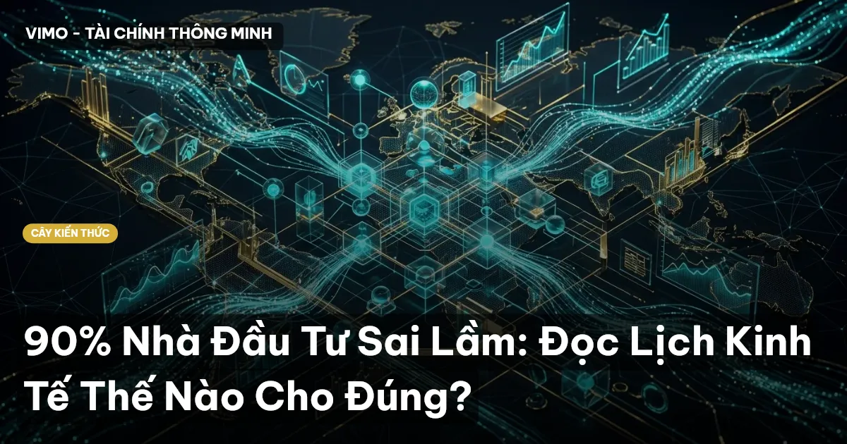 90% Nhà Đầu Tư Sai Lầm: Đọc Lịch Kinh Tế Thế Nào Cho Đúng?