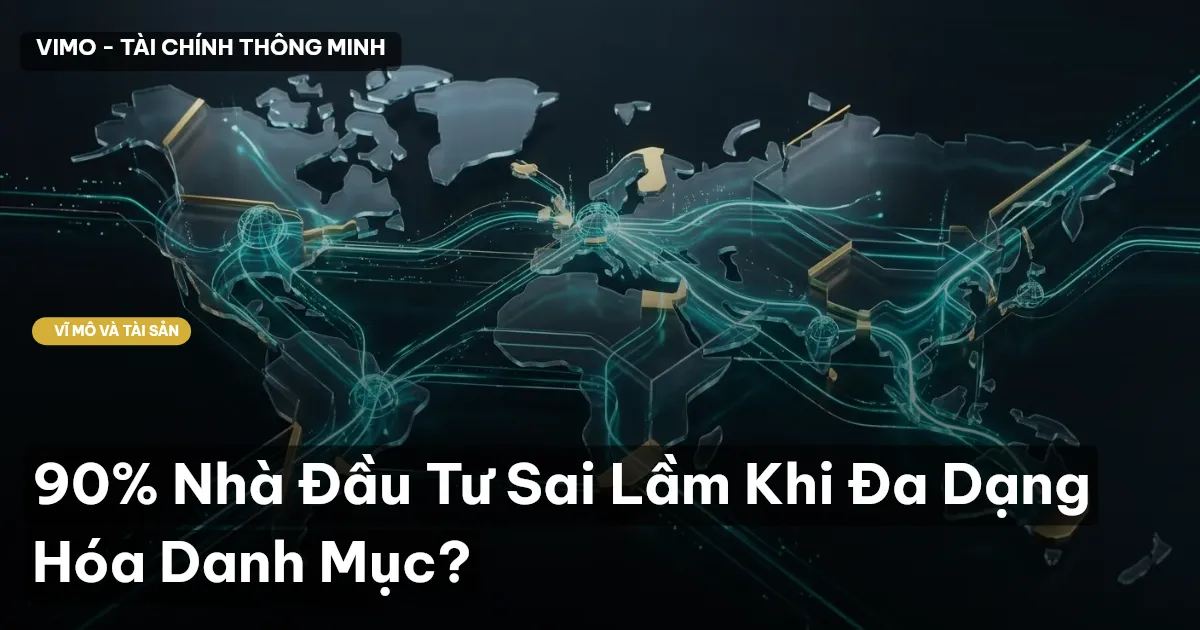 90% Nhà Đầu Tư Sai Lầm Khi Đa Dạng Hóa Danh Mục?