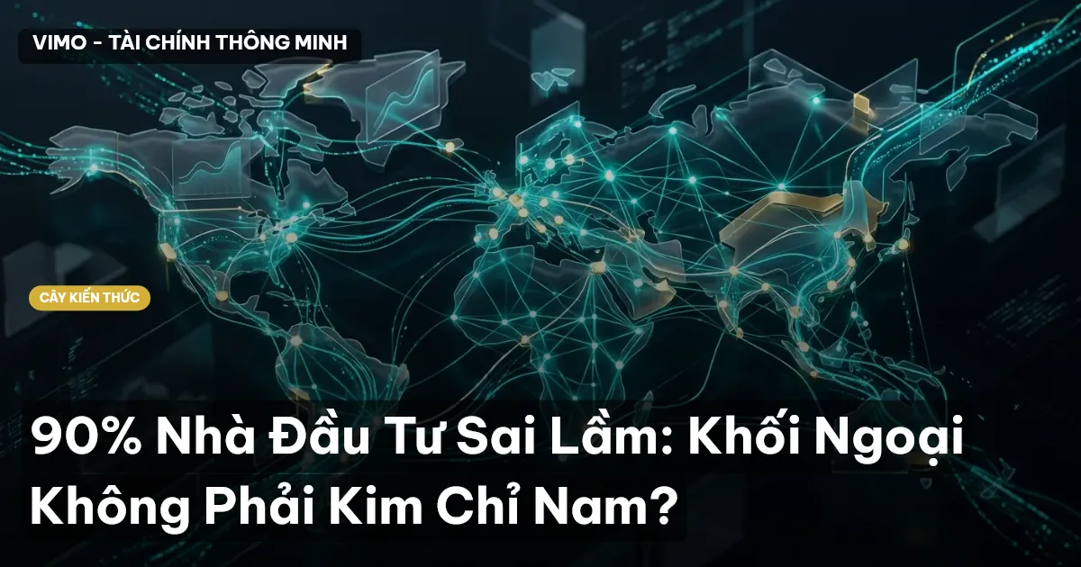 90% Nhà Đầu Tư Sai Lầm: Khối Ngoại Không Phải Kim Chỉ Nam?