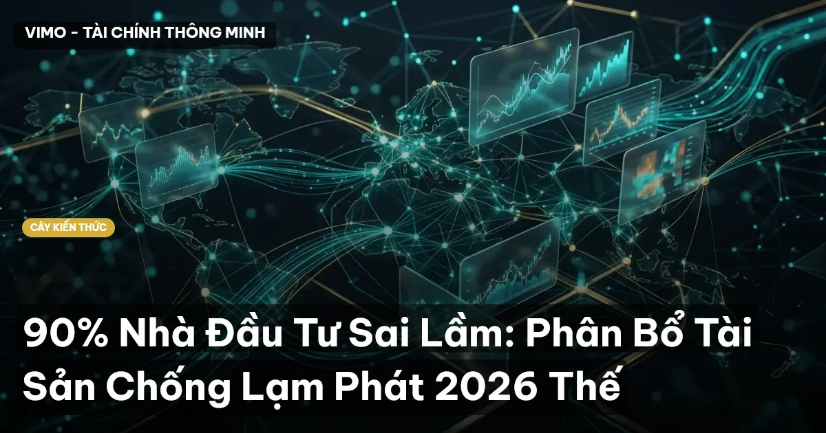 90% Nhà Đầu Tư Sai Lầm: Phân Bổ Tài Sản Chống Lạm Phát 2026 Thế