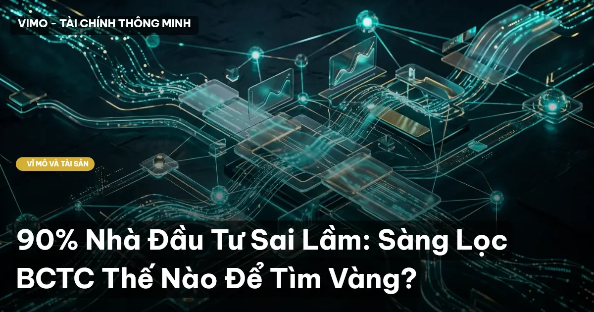 90% Nhà Đầu Tư Sai Lầm: Sàng Lọc BCTC Thế Nào Để Tìm Vàng?