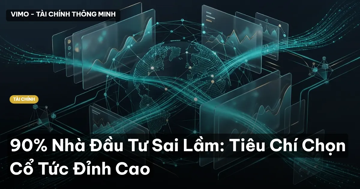 90% Nhà Đầu Tư Sai Lầm: Tiêu Chí Chọn Cổ Tức Đỉnh Cao