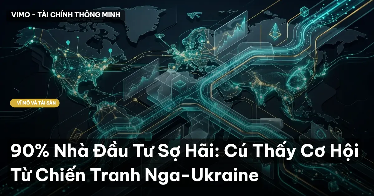90% Nhà Đầu Tư Sợ Hãi: Cú Thấy Cơ Hội Từ Chiến Tranh Nga-Ukraine