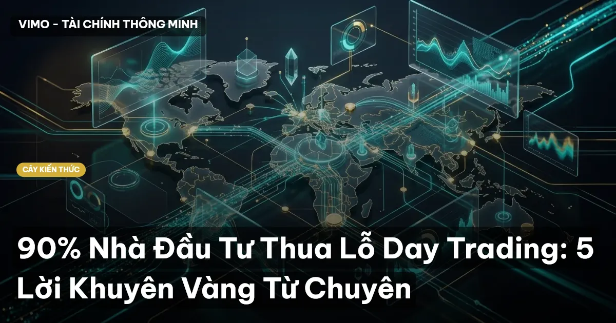 90% Nhà Đầu Tư Thua Lỗ Day Trading: 5 Lời Khuyên Vàng Từ Chuyên