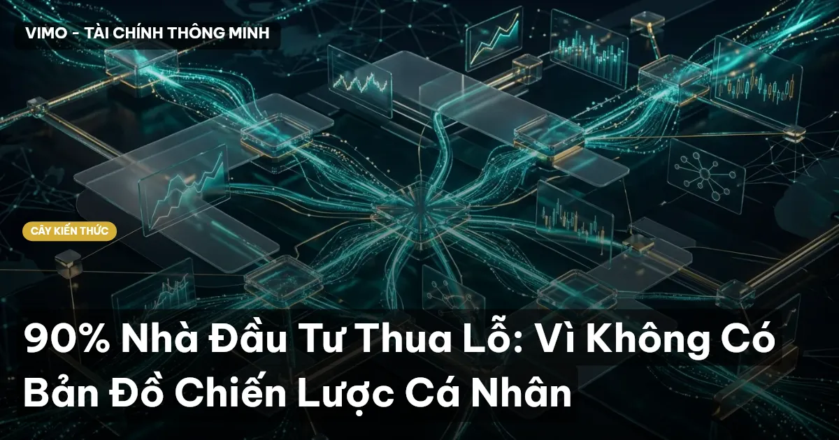 90% Nhà Đầu Tư Thua Lỗ: Vì Không Có Bản Đồ Chiến Lược Cá Nhân