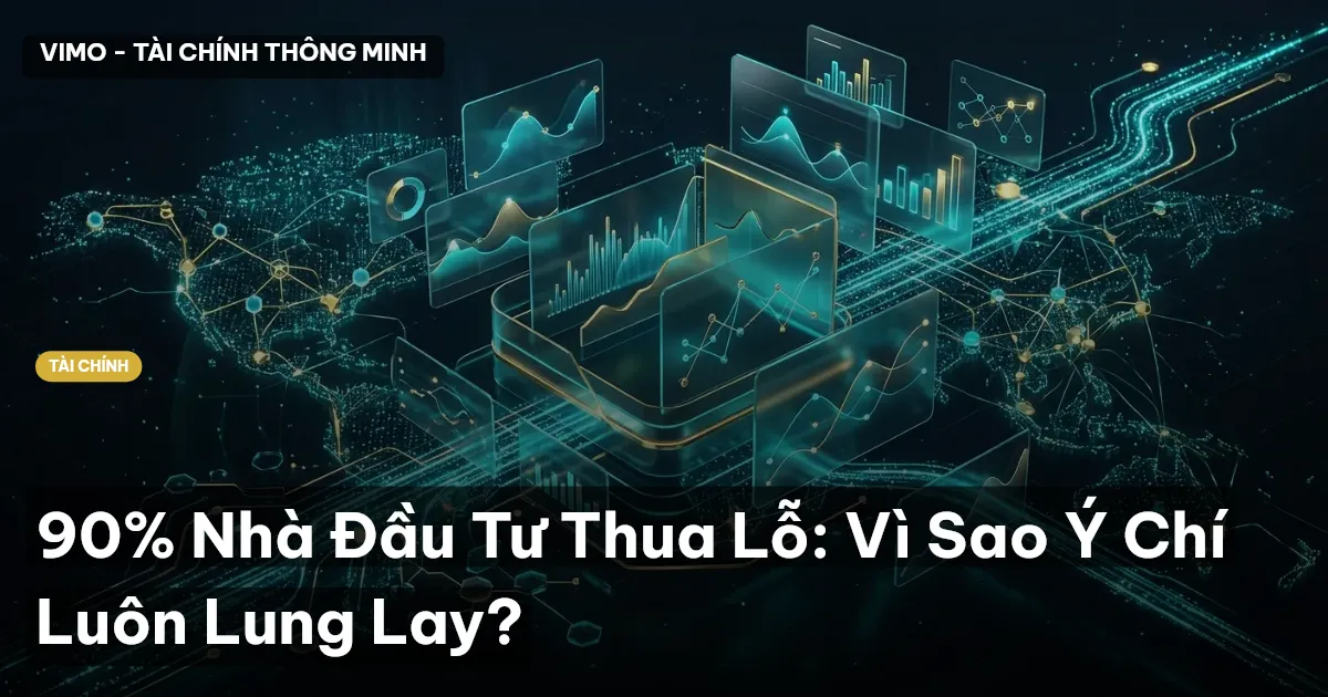 90% Nhà Đầu Tư Thua Lỗ: Vì Sao Ý Chí Luôn Lung Lay?