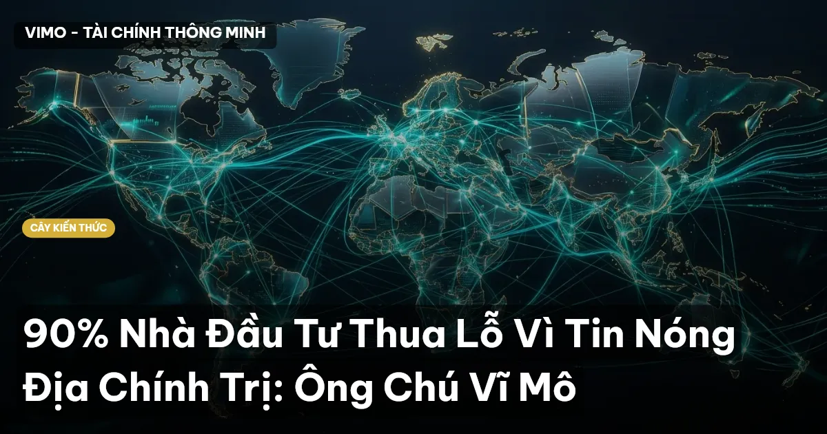 90% Nhà Đầu Tư Thua Lỗ Vì Tin Nóng Địa Chính Trị: Ông Chú Vĩ Mô