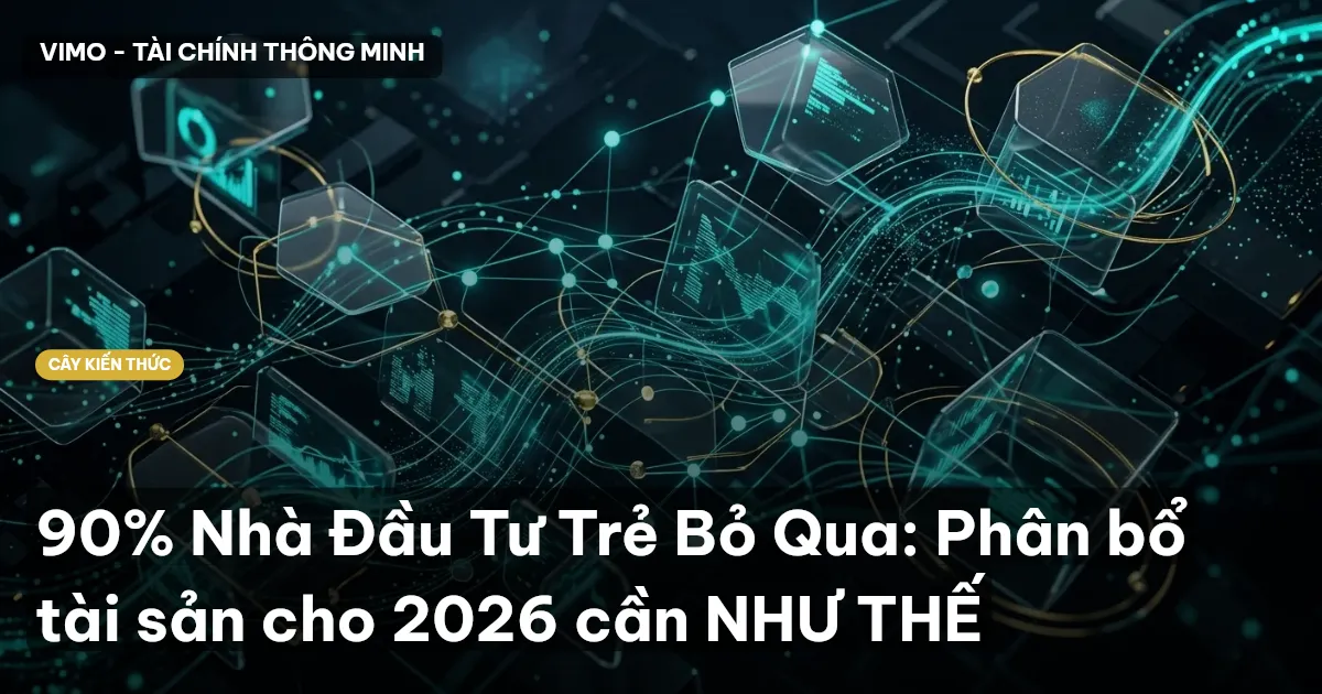 90% Nhà Đầu Tư Trẻ Bỏ Qua: Phân bổ tài sản cho 2026 cần NHƯ THẾ
