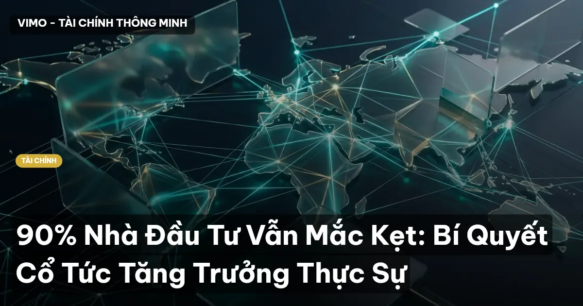 90% Nhà Đầu Tư Vẫn Mắc Kẹt: Bí Quyết Cổ Tức Tăng Trưởng Thực Sự