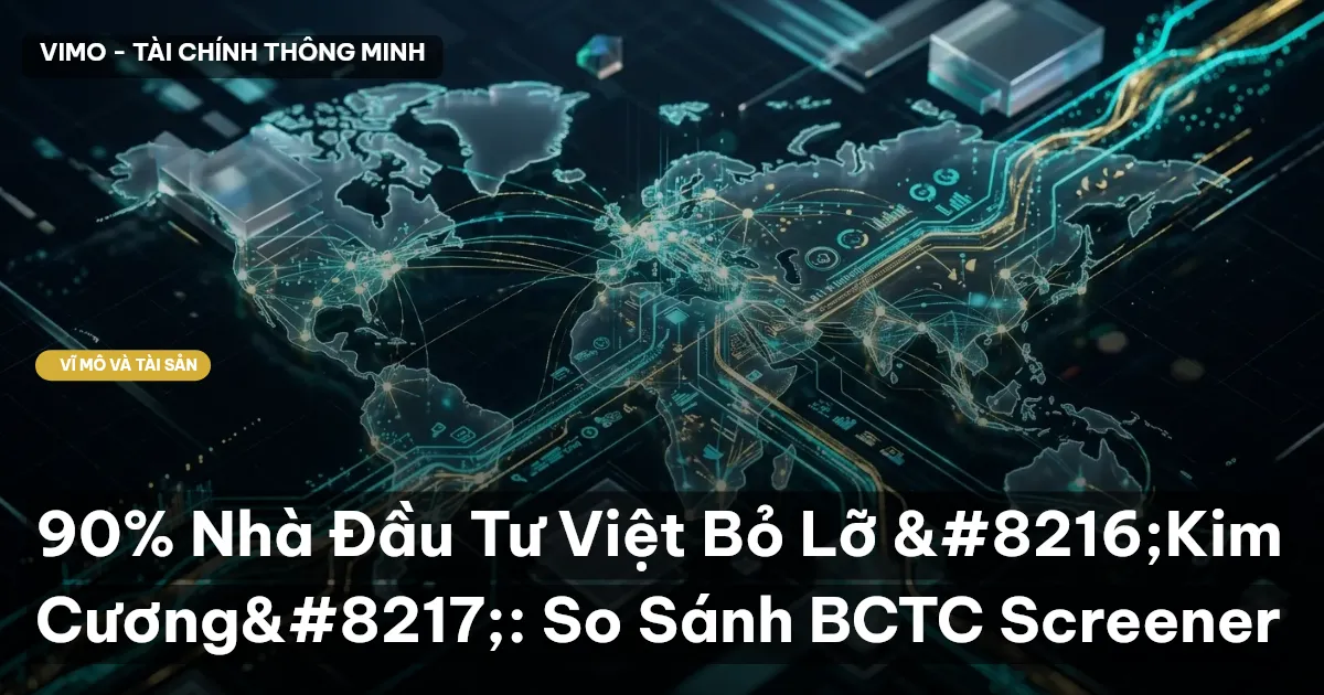 90% Nhà Đầu Tư Việt Bỏ Lỡ ‘Kim Cương’: So Sánh BCTC Screener