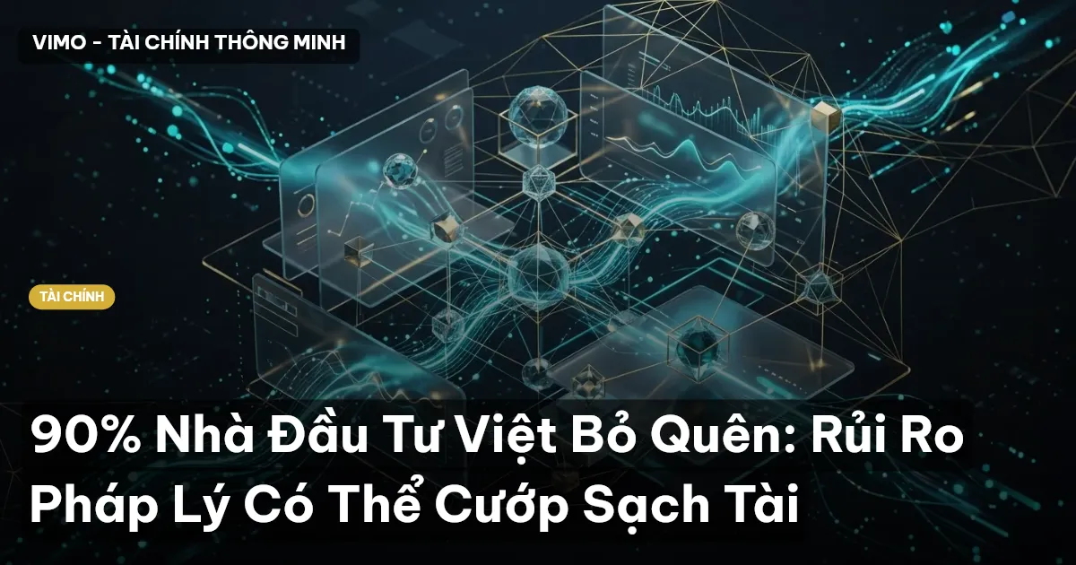 90% Nhà Đầu Tư Việt Bỏ Quên: Rủi Ro Pháp Lý Có Thể Cướp Sạch Tài