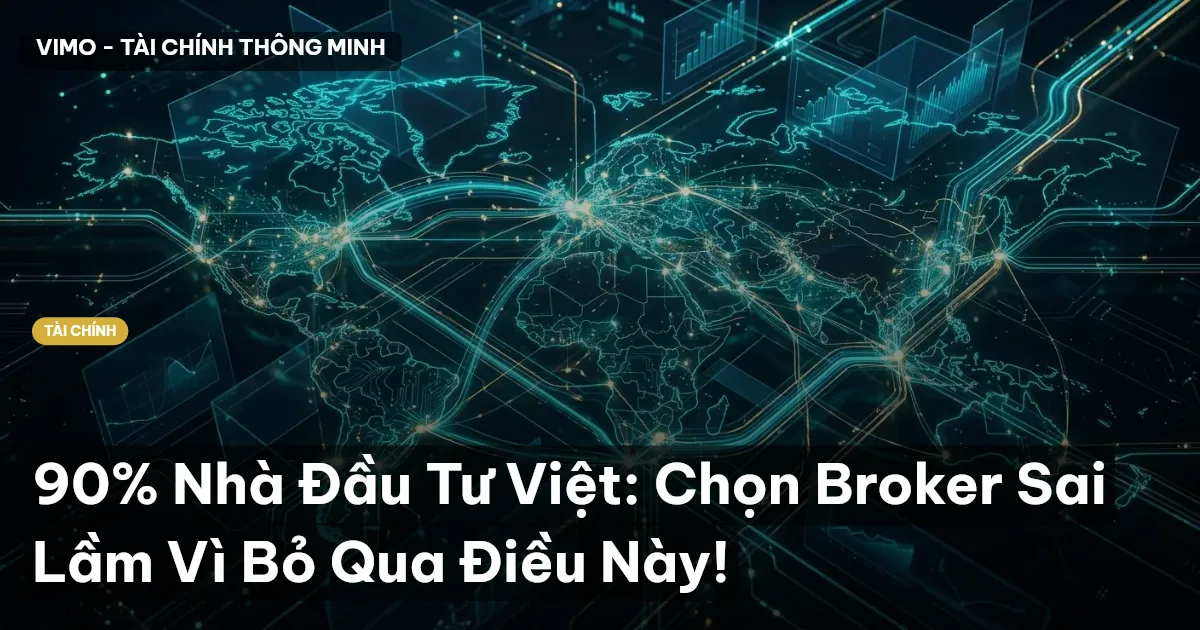 90% Nhà Đầu Tư Việt: Chọn Broker Sai Lầm Vì Bỏ Qua Điều Này!