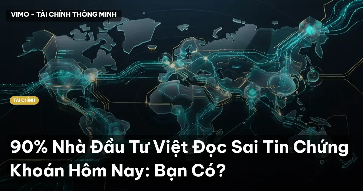 90% Nhà Đầu Tư Việt Đọc Sai Tin Chứng Khoán Hôm Nay: Bạn Có?