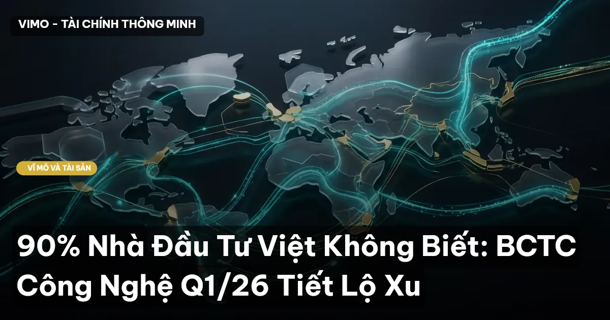 90% Nhà Đầu Tư Việt Không Biết: BCTC Công Nghệ Q1/26 Tiết Lộ Xu