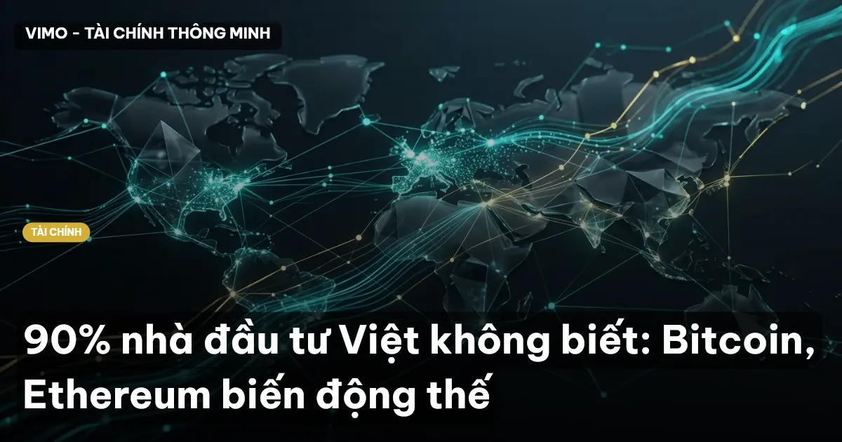 90% nhà đầu tư Việt không biết: Bitcoin, Ethereum biến động thế