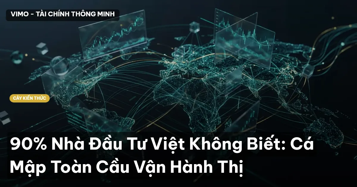 90% Nhà Đầu Tư Việt Không Biết: Cá Mập Toàn Cầu Vận Hành Thị