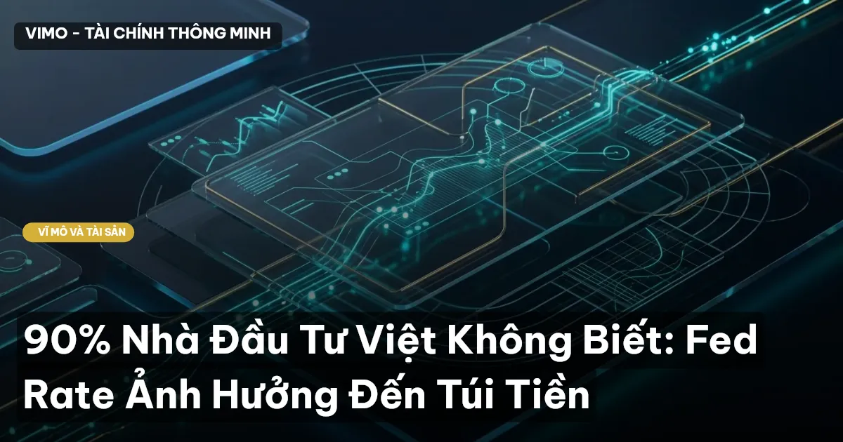 90% Nhà Đầu Tư Việt Không Biết: Fed Rate Ảnh Hưởng Đến Túi Tiền