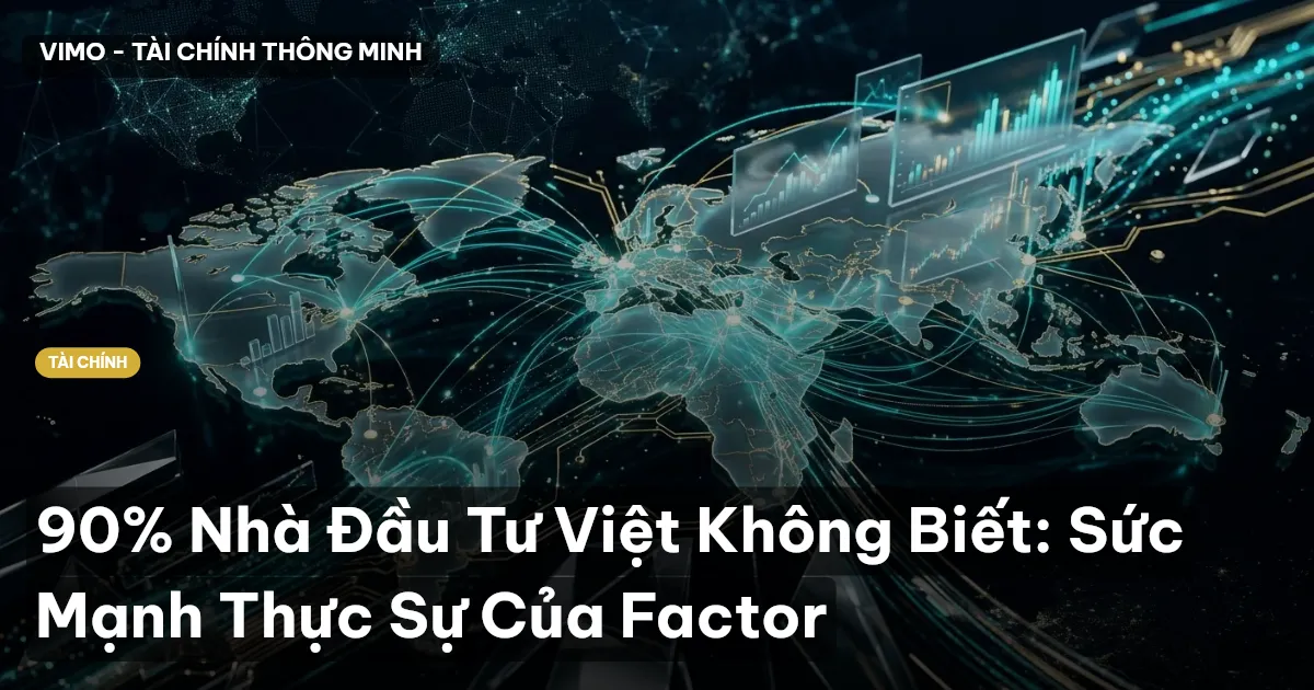 90% Nhà Đầu Tư Việt Không Biết: Sức Mạnh Thực Sự Của Factor