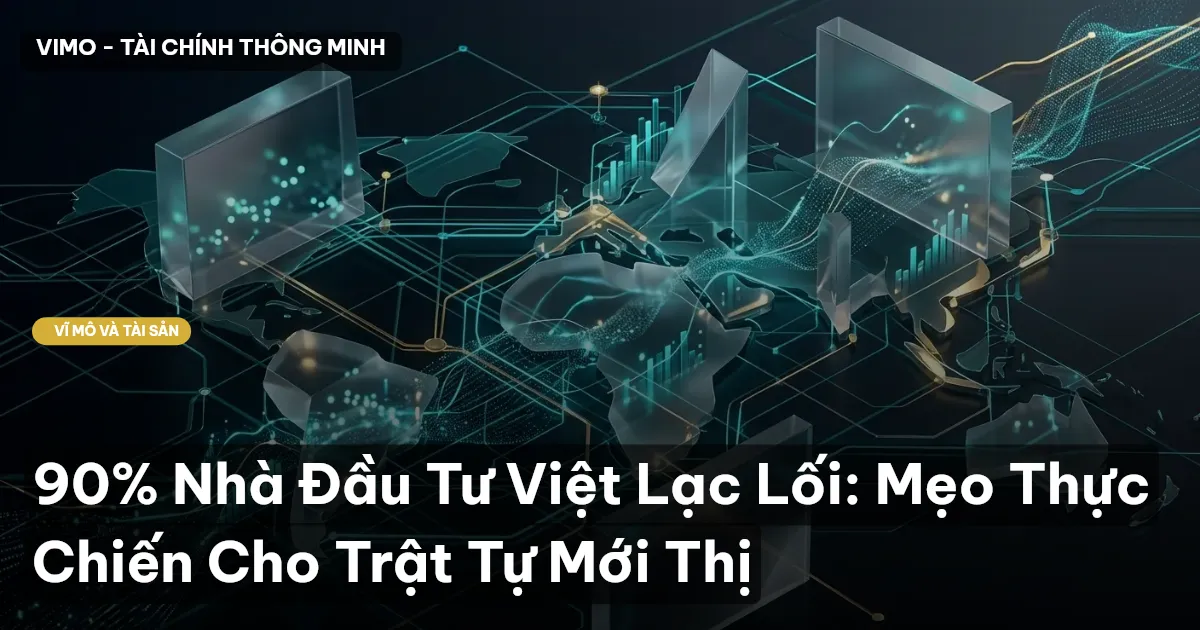 90% Nhà Đầu Tư Việt Lạc Lối: Mẹo Thực Chiến Cho Trật Tự Mới Thị