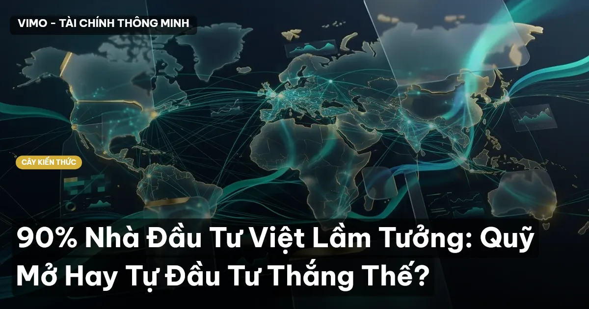 90% Nhà Đầu Tư Việt Lầm Tưởng: Quỹ Mở Hay Tự Đầu Tư Thắng Thế?