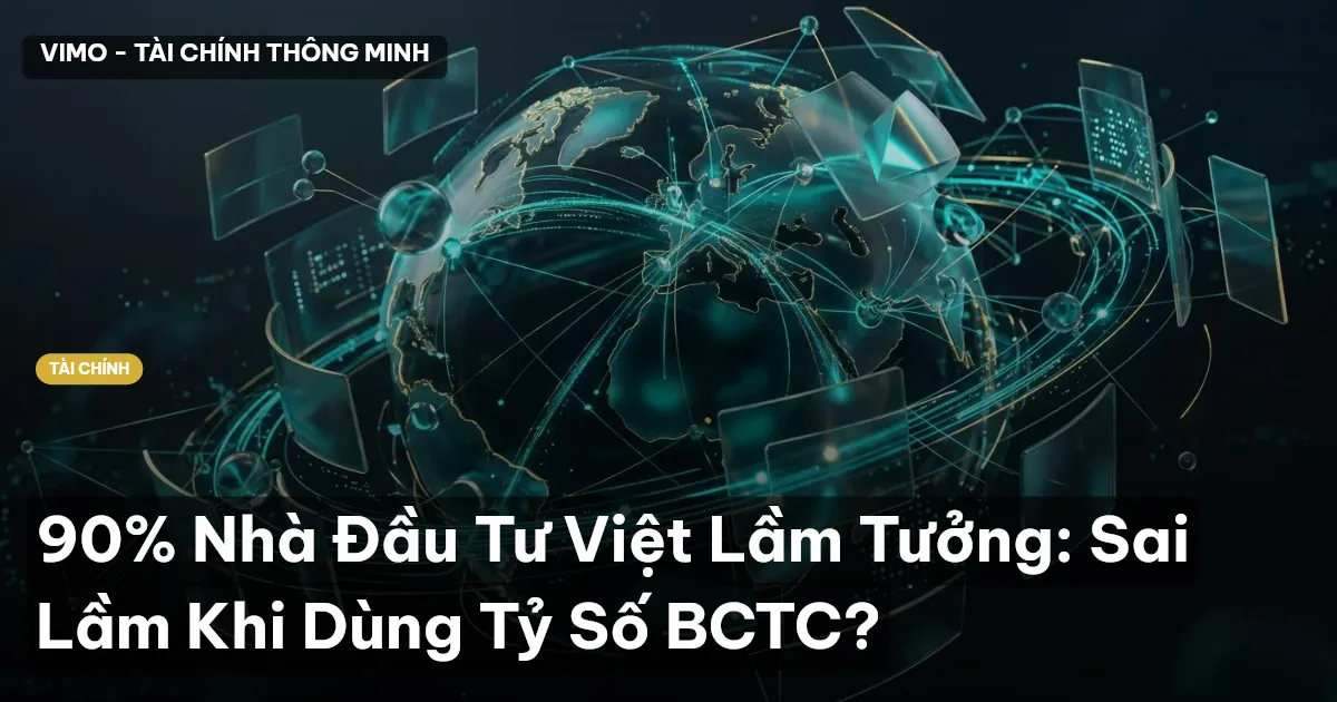90% Nhà Đầu Tư Việt Lầm Tưởng: Sai Lầm Khi Dùng Tỷ Số BCTC?