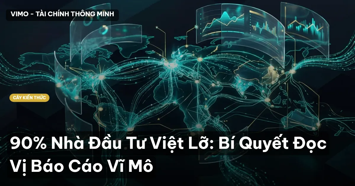 90% Nhà Đầu Tư Việt Lỡ: Bí Quyết Đọc Vị Báo Cáo Vĩ Mô