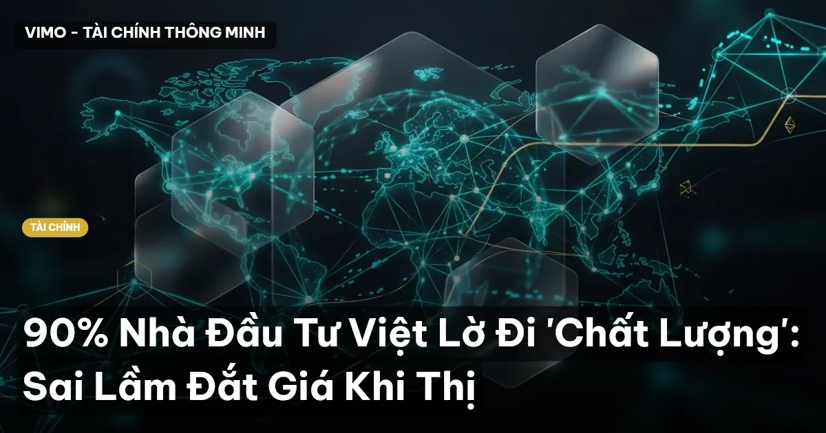 90% Nhà Đầu Tư Việt Lờ Đi 'Chất Lượng': Sai Lầm Đắt Giá Khi Thị