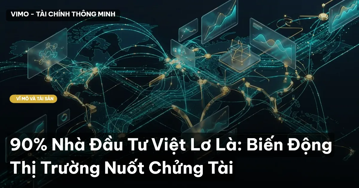 90% Nhà Đầu Tư Việt Lơ Là: Biến Động Thị Trường Nuốt Chửng Tài