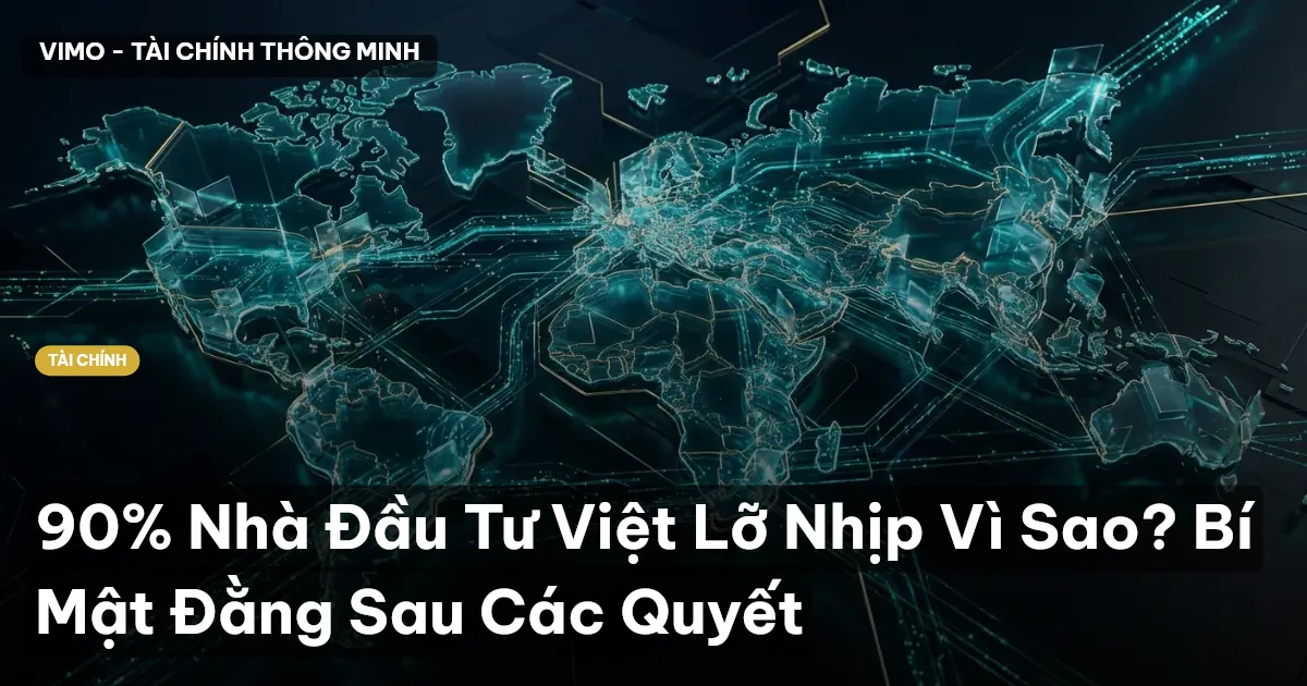 90% Nhà Đầu Tư Việt Lỡ Nhịp Vì Sao? Bí Mật Đằng Sau Các Quyết