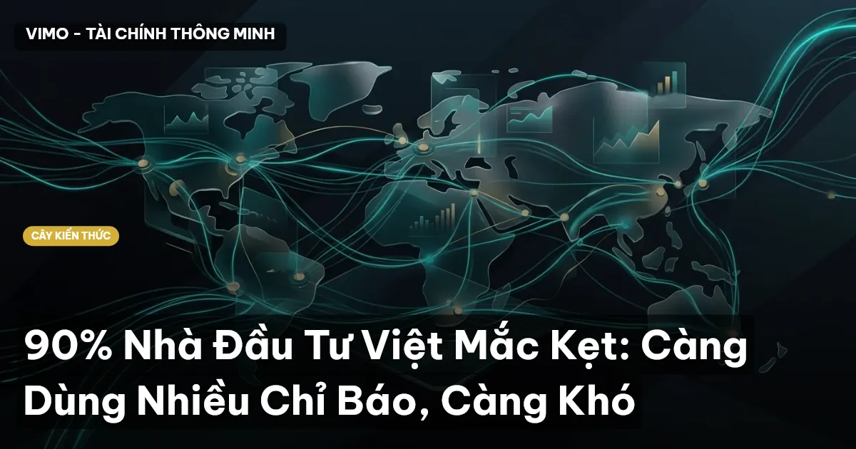 90% Nhà Đầu Tư Việt Mắc Kẹt: Càng Dùng Nhiều Chỉ Báo, Càng Khó