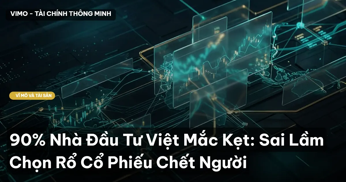 90% Nhà Đầu Tư Việt Mắc Kẹt: Sai Lầm Chọn Rổ Cổ Phiếu Chết Người